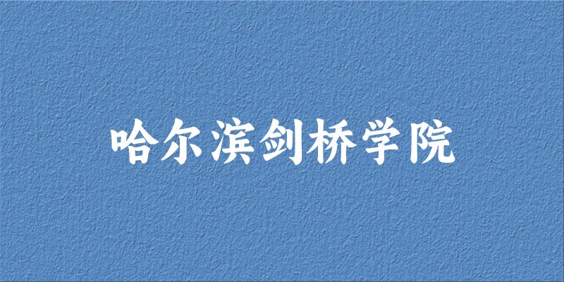 2025哈尔滨剑桥学院在黑龙江招生计划及录取分数线位次分析