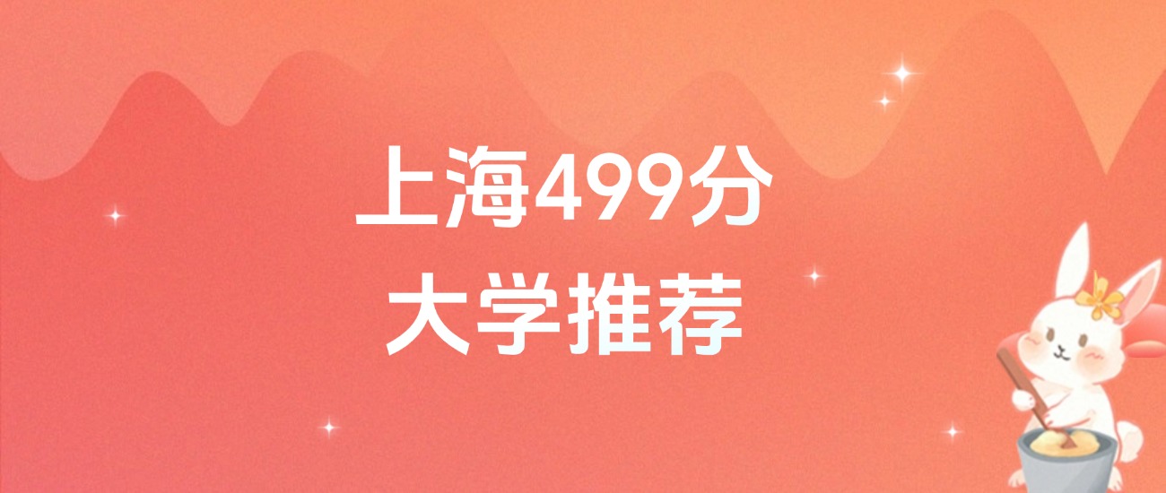 上海499分的公办二本大学排名（2026年高考参考）