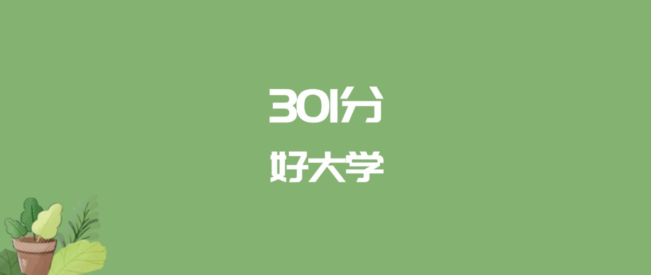301分能上什么大学？附二本民办大学名单（2026高考）