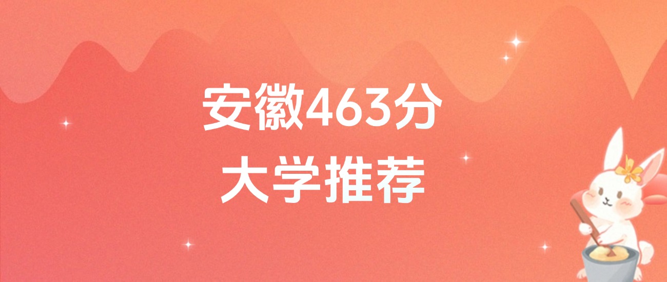 安徽463分的公办二本大学排名（含高考物理类、历史类数据）