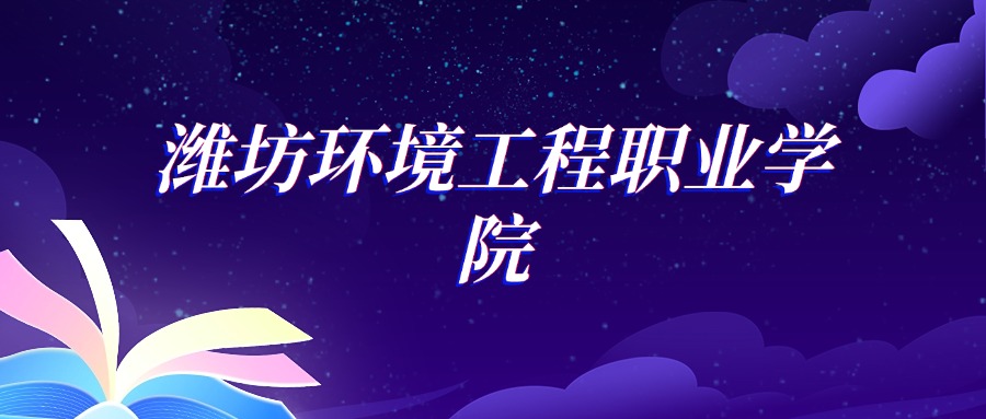2025潍坊环境工程职业学院环境工程技术专业录取分数线：各省最低271分