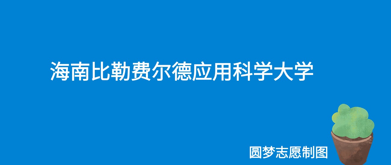海南比勒费尔德应用科学大学甘肃录取分数线2025年是多少？附最低位次排名